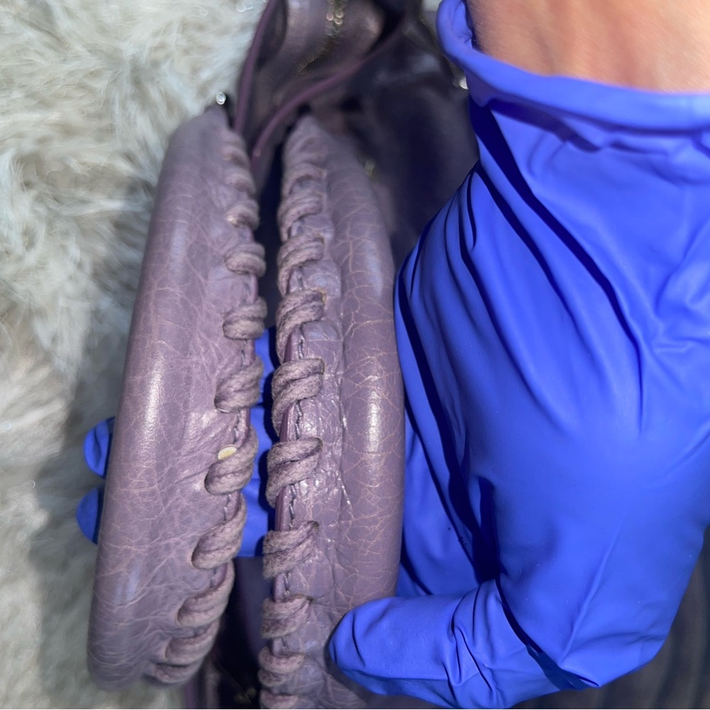 Balenciaga Purple City Bag - Picture 5 of 16
